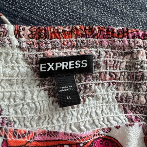 Express Paisley Crop Top - Picture 6 of 6